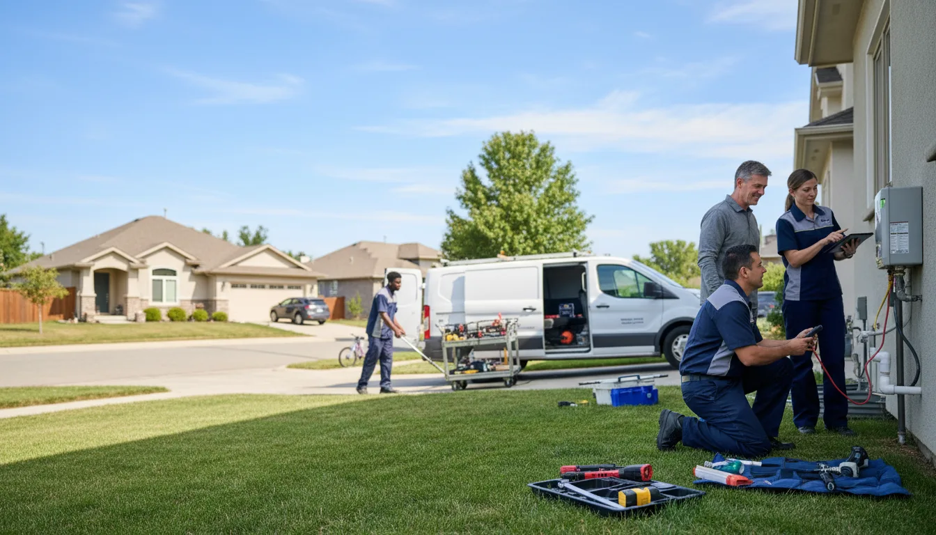 Tankless water heater service in Appling, GA